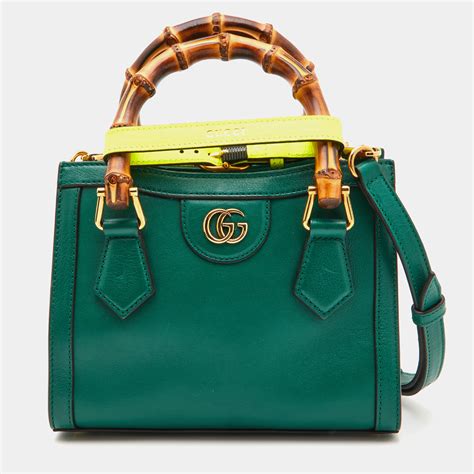 gucci green tote